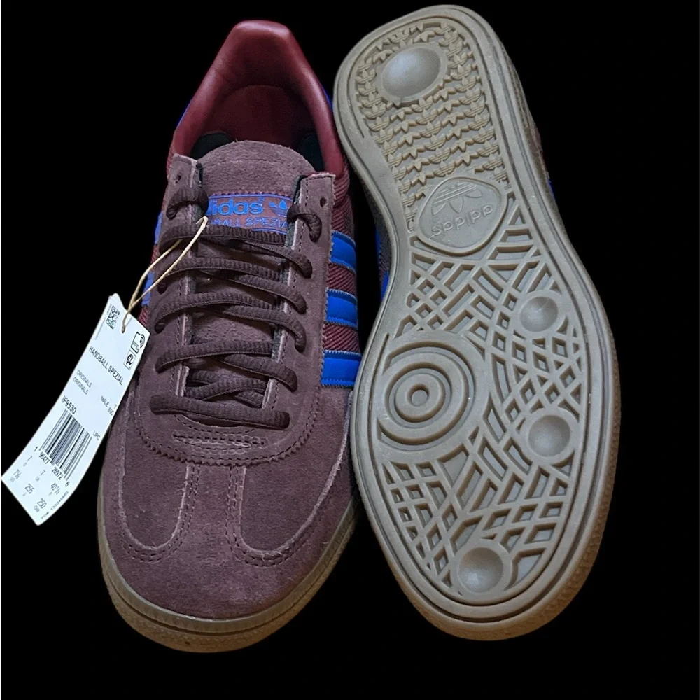 Size 7.5 - Adidas‎ Handball Spezial Night Red Blue IF9530 Mens brand new no box